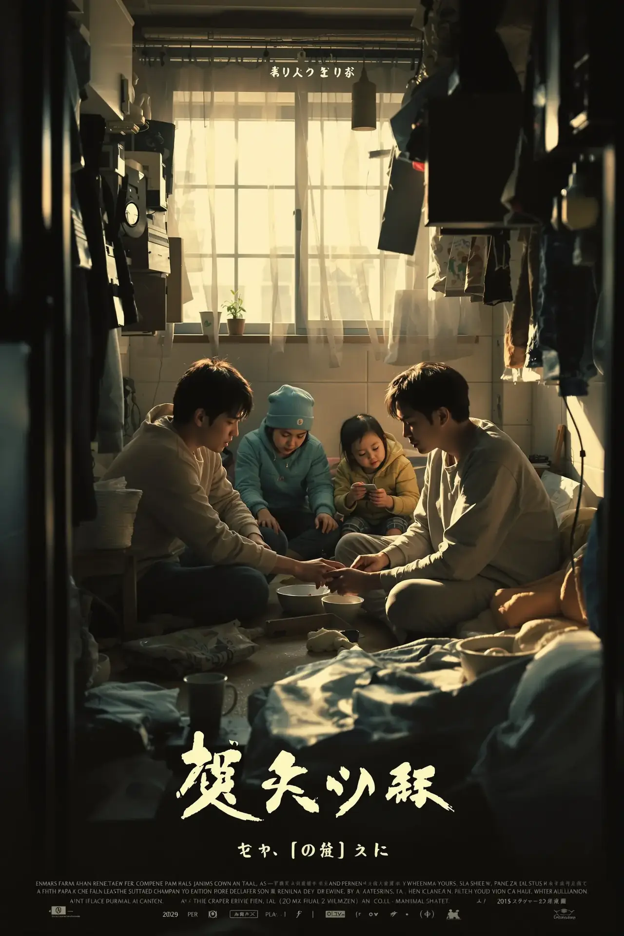 小偷家族 万引き家族 电影封面